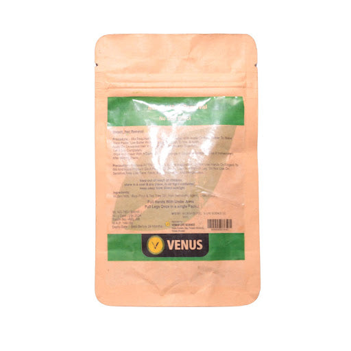 Venus Ayurvedic Ubtan Powder - Organic Instant Hair Removal, 20gm