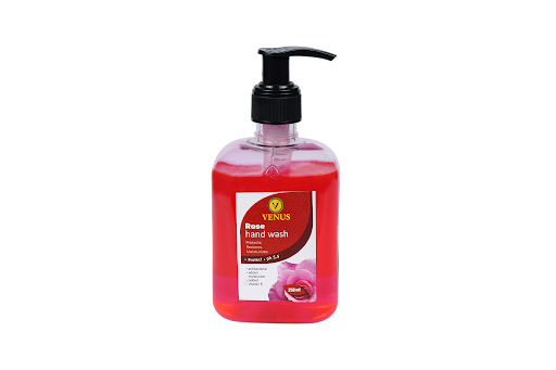 Venus Silver Rose Hand Wash - Gentle Cleansing and Moisturizing, 250ml