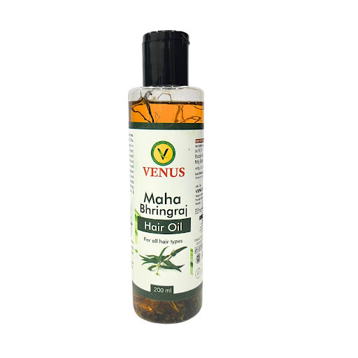 Venus Maha Bhringraj Hair Oil - Nourishing Scalp Care, 200ml