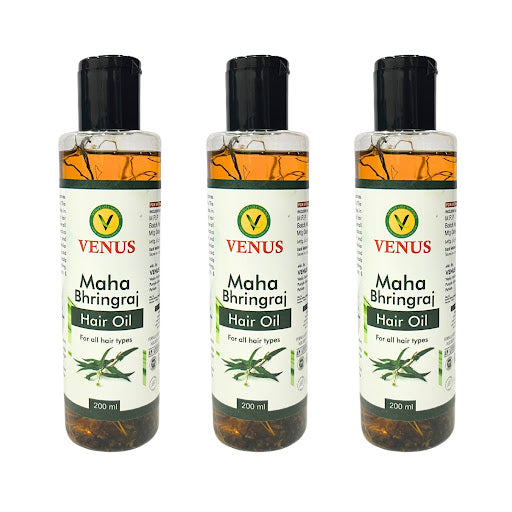 Venus Maha Bhringraj Hair Oil - Nourishing Scalp Care, 200ml