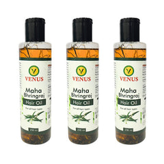 Venus Maha Bhringraj Hair Oil - Nourishing Scalp Care, 200ml