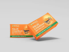 Venus Haldi Chandan Bathing Bar - 100g, For All Skin Types with Natural Extracts